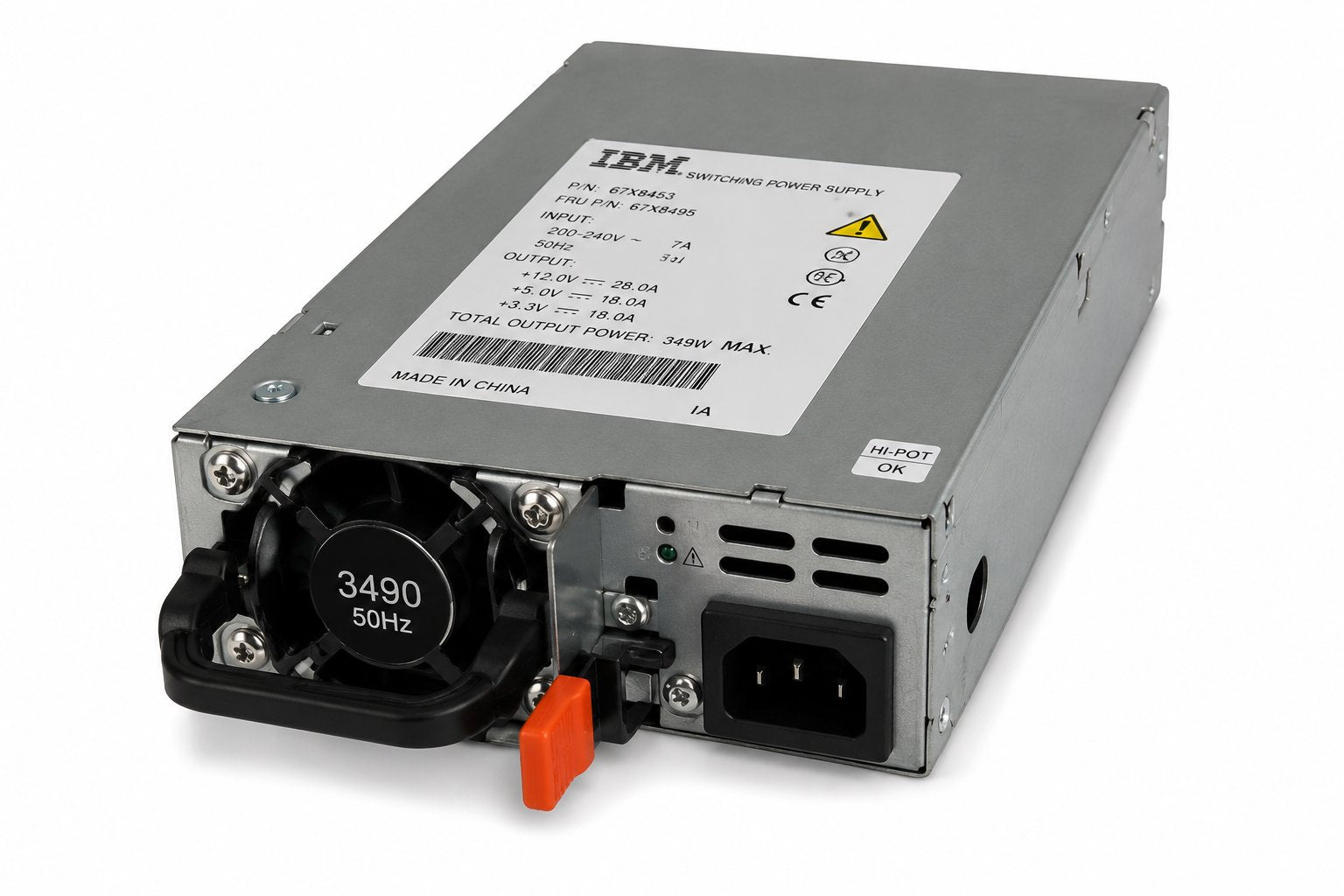 IBMPOWER SUPPLY, AC 50HZ 3490 Information Technology DEX 