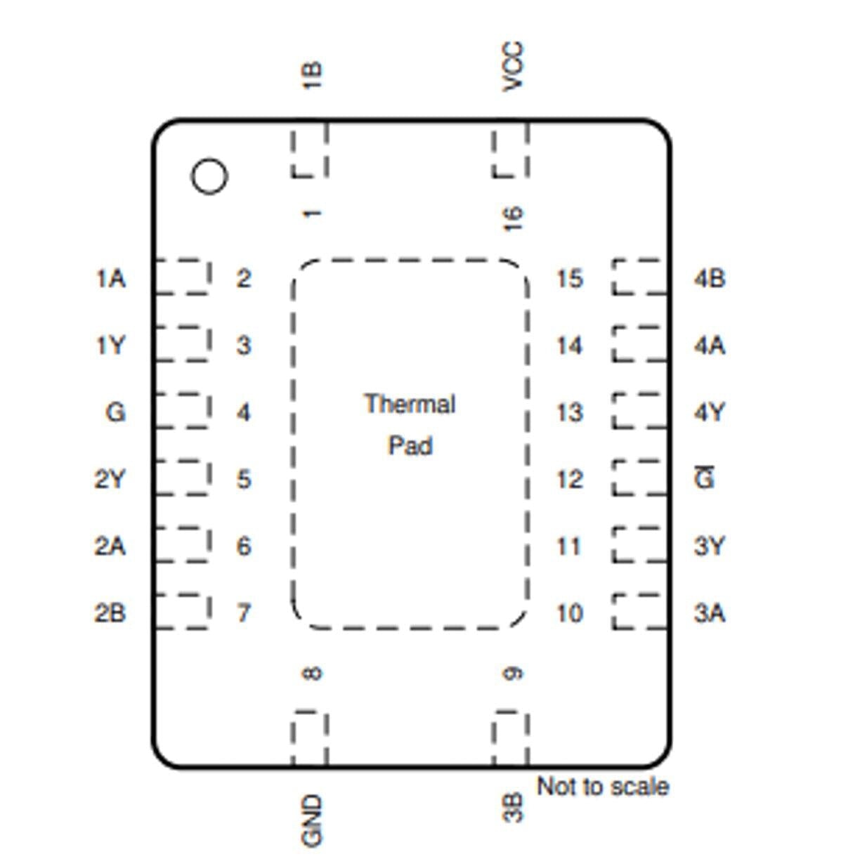 IC, Texas Instrument, RECEIVER 0/4 16VQFN, AM26LV32EIRGYR Information Technology TEXAS INSTRUMENTS 