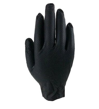 Industrial Nitrile Gloves 4 Mil Black $0.26 each (Box of 100) - DEX