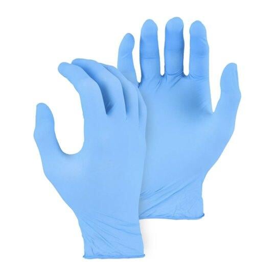 Industrial Nitrile Gloves 4 Mil Blue $0.25 each (Box of 100) - DEX