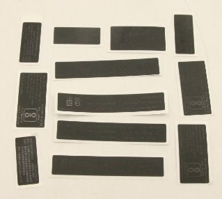 Fru Label LABEL, FRU LABEL KIT FOR RAPTOR2.0 INTEL – DEX