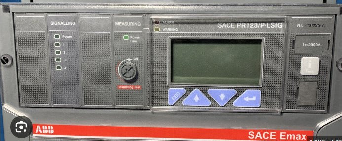 MCCB EMAX 2000A PR 123/P SIG3P Renewable Energy VESTAS 
