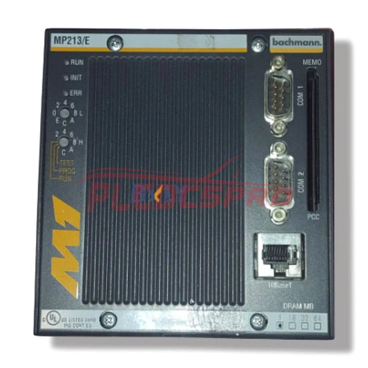 MODULE, BACHMANN M1-MP213 (BS213/E), DIGITAL INPUT, 16CH, 24VDC - DEX