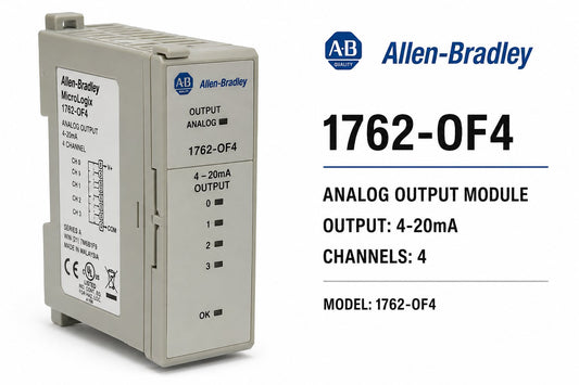 MODULE, OUPUT 4-20MA, ALLEN BRADLEY MODEL# 1762-OF4 Renewable Energy DEX 