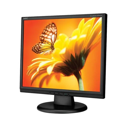 MONITOR, 19" LCD BLACK 1280X1024 Information Technology NEC 