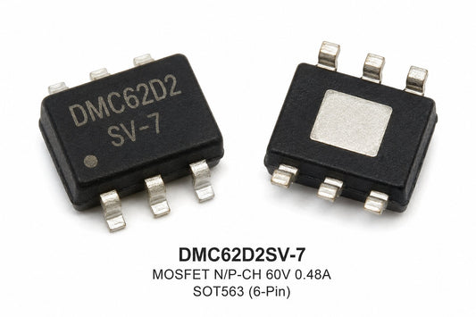 MOSFET N/P-CH 60V 0.48A SOT563 Medical DEX 