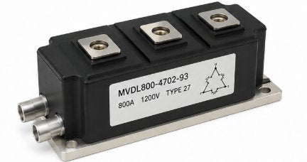MVDL800-4702-93  LIQUID COOLED DELTA TRANSISTOR BRIDGE MODULE, 800A, 1200V TYPE 27 - DEX