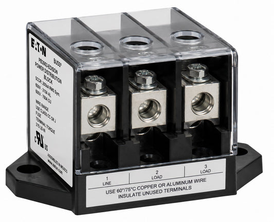 PB3063-EDISON SCCR POWER DISTRIBUTION BLOCKS 3 POLE Renewable Energy DEX 