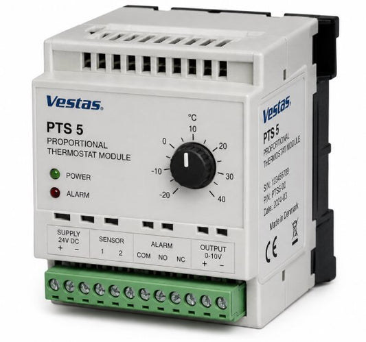 PROPORTIONAL THERMOSTAT MODULE USED FOR TEMPERATURE REGULATION WITHIN TURBINE CONTROL CABINETS. Renewable Energy DEX 