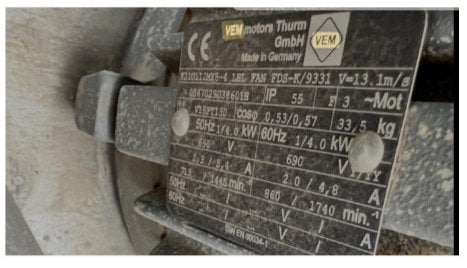 PUMP, COOLING W/ 1HP 230VAC MOTOR | GE Renewable Energy DEX 