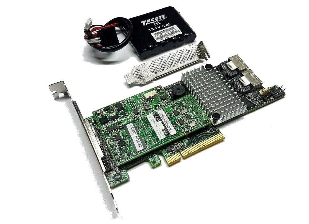 RAID CONTROLLER PCIE 8 PORT LSI 9271-8I WITH CACHE VAULT LOCKED Medical GE HEALTHCARE 