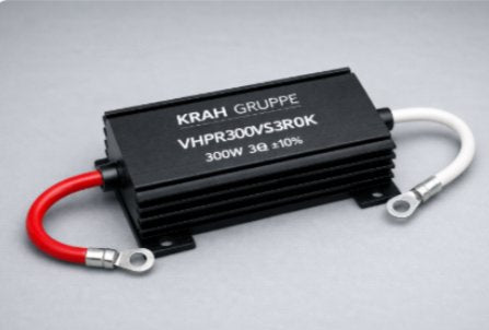 RESISTOR;ELECTRICALRATING: 300W; TYPE: ENCAPSULATED HIGH POWER; OHM: 3; TOLERANCE: 10%; CONNECTION: WIRE; KRAH GRUPPE VHPR300VS3R0K Renewable Energy DEX 