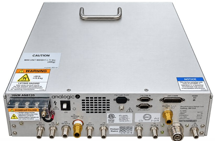 RF POWER AMPLIFIER PURCHASE SPECIFICATION, 1.5T, 63.86 MHZ, 16 KW Renewable Energy DEX 