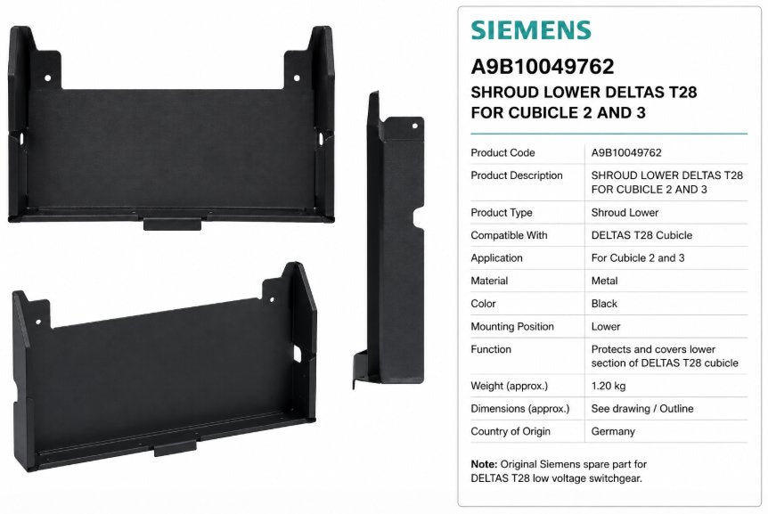 SHROUD LOWER DELTAS T28 FOR CUBICLE 2 AND 3 Medical DEX 