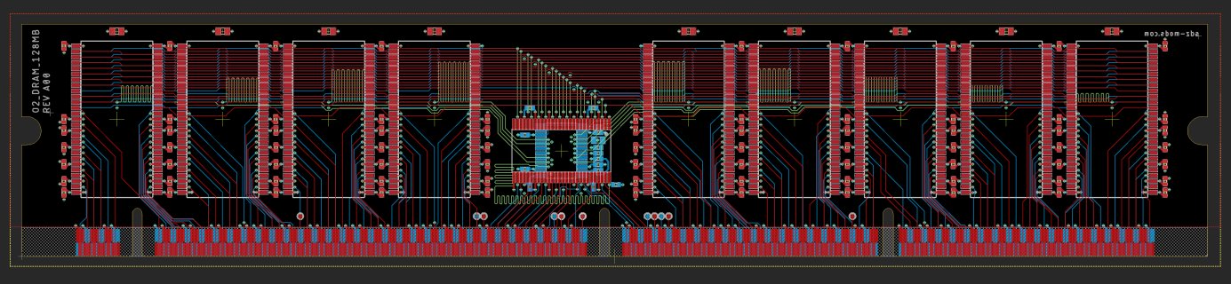 SILICON GRAPHICS INC OCTANE R10000 BOARD, 128MB 2-64MB SDRAM 15NS ECC DIMM - DEX