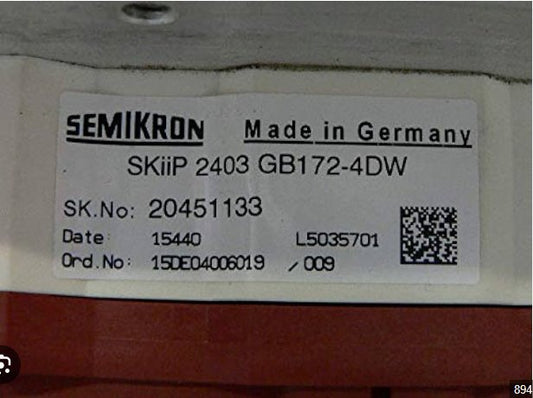 SKIIP 2403 GB172-4DW Renewable Energy DEX 