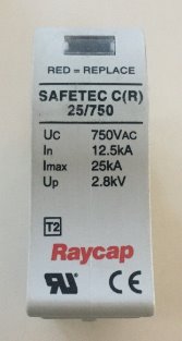 SURGE PROTECTIVE DEVICE, SPD TYPE 2. A FULL SET OF 3 UNITS Renewable Energy DEX 