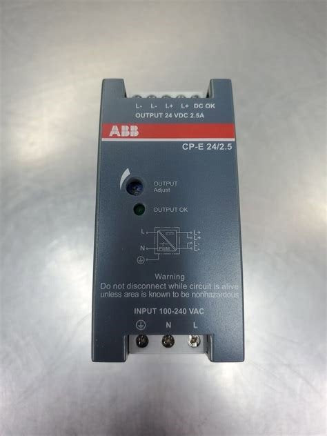 SWITCH MODE POWER SPLY 240V/24V 2,5A - DEX