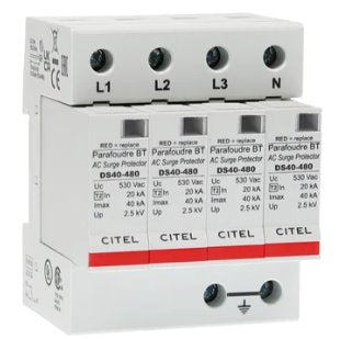 TYPE 2 AC MULTIPOLAR 4 IN 1 SURGE PROTECTORS, IN : 20KA, T2 IMAX : 40KA, UP :2.5KV Renewable Energy DEX 