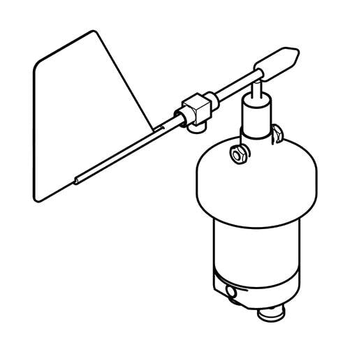 VESTAS V47/V66/V80 WIND DIRECTION SENSOR W/HEAT Renewable Energy DEX 