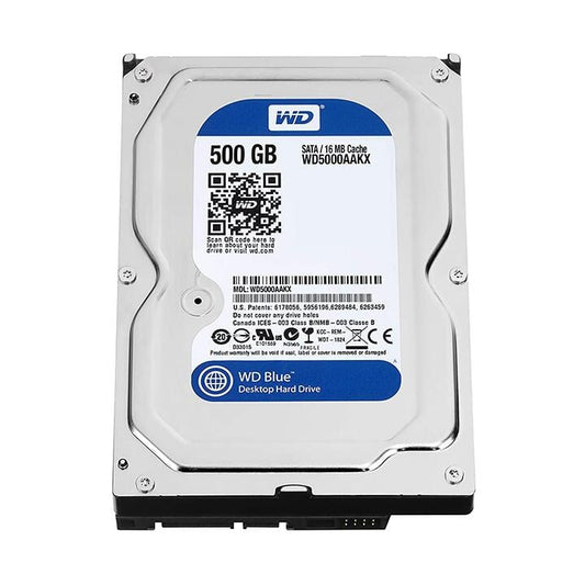 WESTERN DIGITAL CAVIAR BLUE HARD DRIVE, 500GB 3.5" 7200RPM SATA 16MB Information Technology DEX 