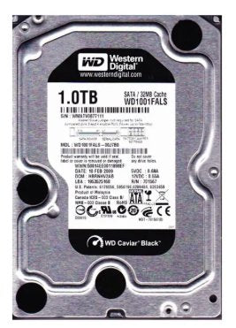 WESTERN DIGITALHARD DRIVE, 1TB 3.5" 7200RPM SATA II Information Technology DEX 