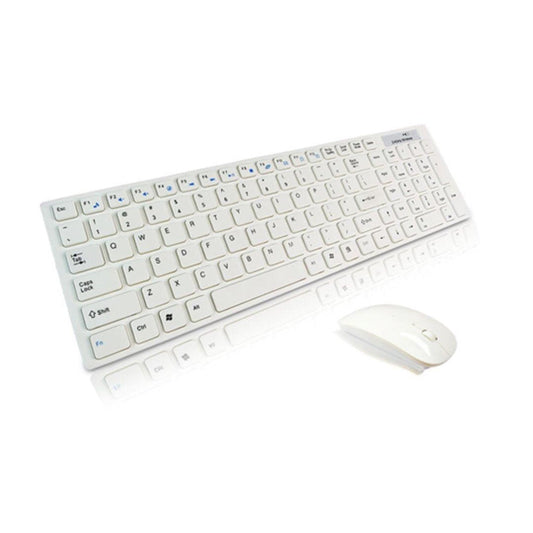 Wireless Keyboard/Mouse Combo (White) Information Technology GENERIC 