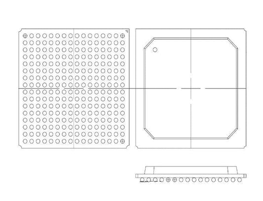 Xilinx Field Programmable Gate Array - FPGA - part # XC2C512-7FTG256C Information Technology XILINX INC. 