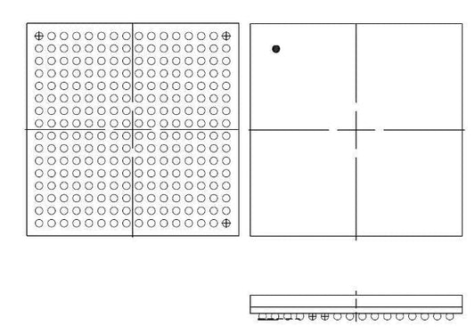 Xilinx Field Programmable Gate Array - FPGA - part # XC3S500E-4FT256C Information Technology XILINX INC. 