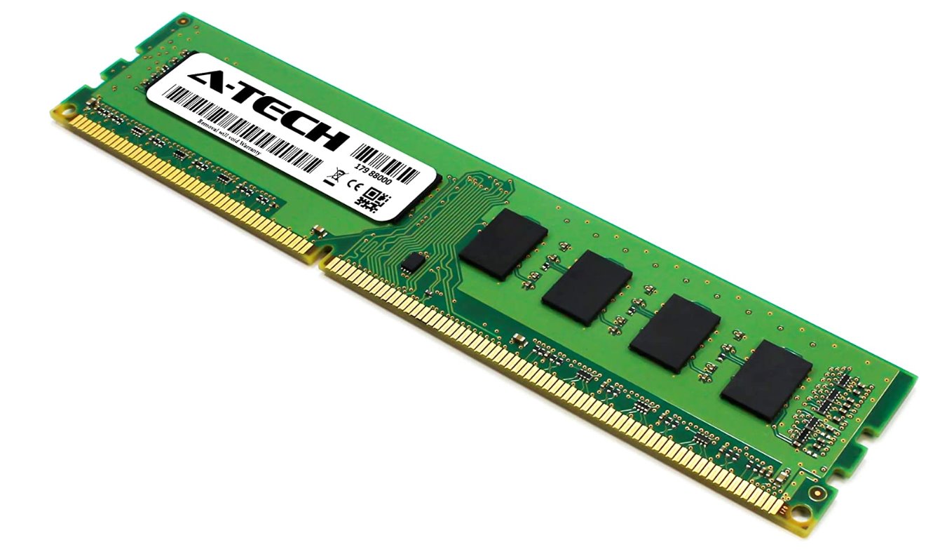 4GB DDR3 ECC unbuffered DIMM 1600MHZ or higher frequency Medical DEX 