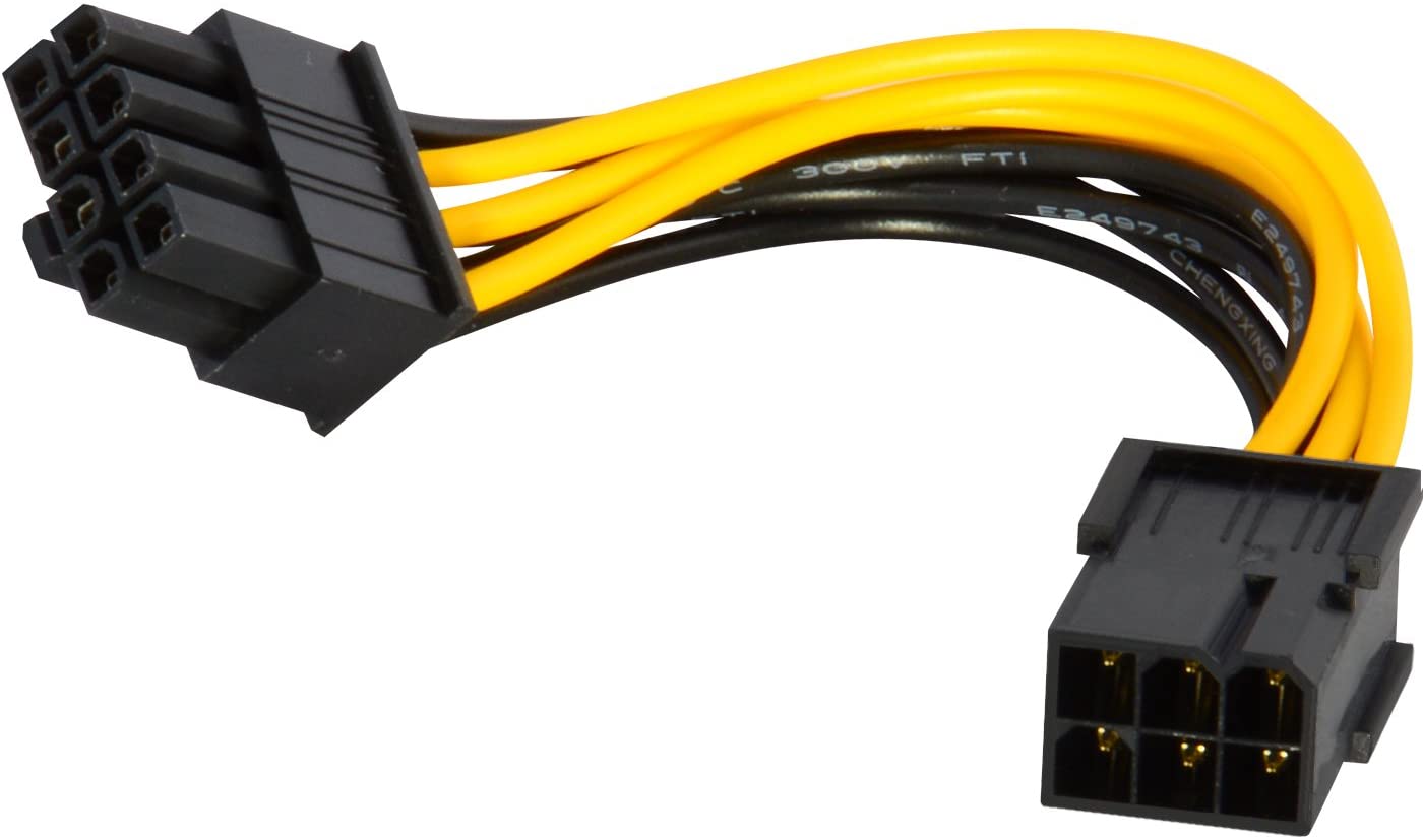 CABLE, POWER GRAPHICS CARD 6-PIN TO 8-PIN Information Technology DEX 