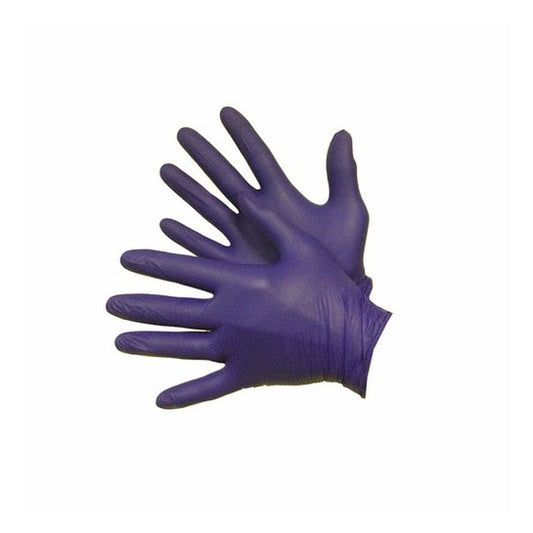 Chemotherapy Nitrile Purple Medical Gloves 4 Mil $0.40 (Box of 100) - edexdeals