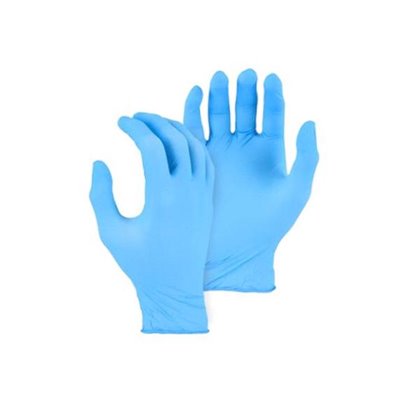 Medical Gloves Nitrile 4 Mil Blue $0.32 (Box of 100) - edexdeals