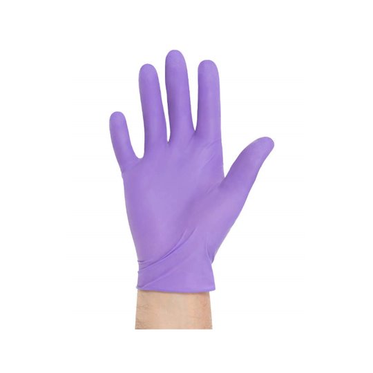 Medical Nitrile Gloves 4 Mil Purple $0.32 (Box of 100) - edexdeals