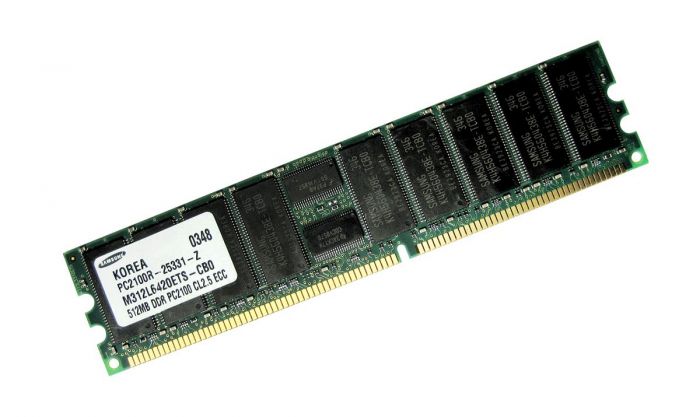 MEMORY MODULE, 256MB DDR2 SDRAM DIMM PC2-3200 Chips DEX 