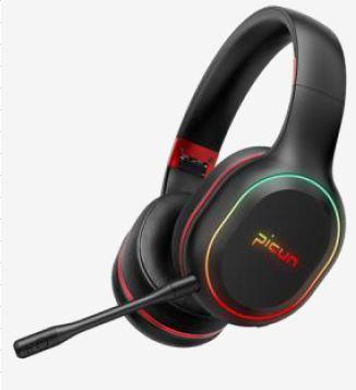Picun Headphone, Mic, Noise Isolation, Deep Bass, RGB, Work, Gaming - edexdeals