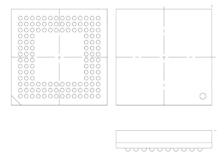 Xilinx Field Programmable Gate Array - FPGA - part # XA2C128-7CPG132I chips & semiconductors Xilinx 